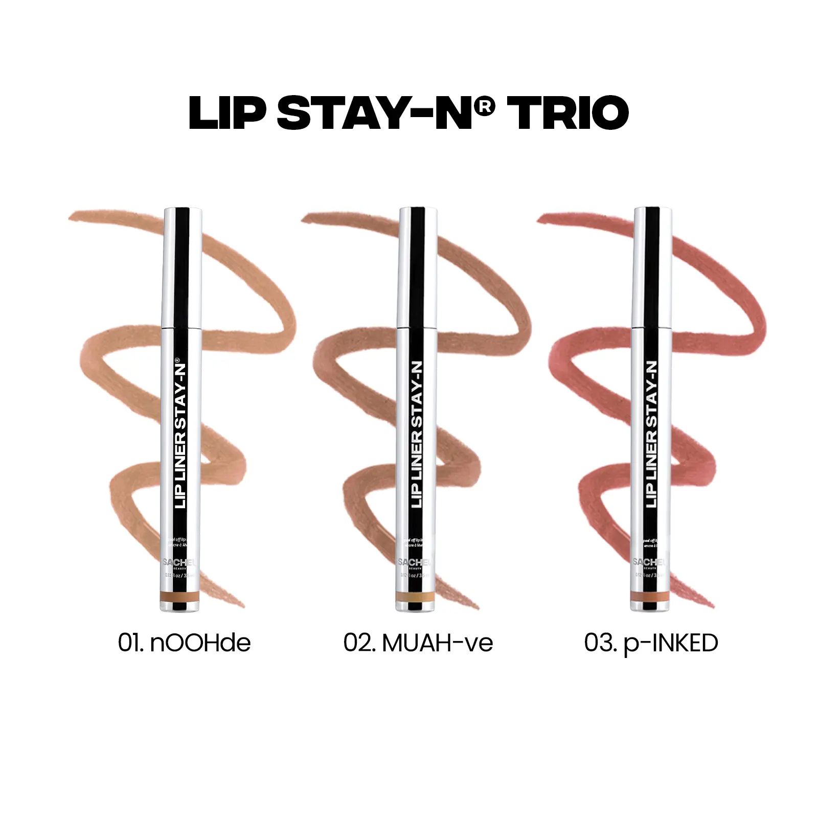 nOOHde + MUAH-ve + p-INKED