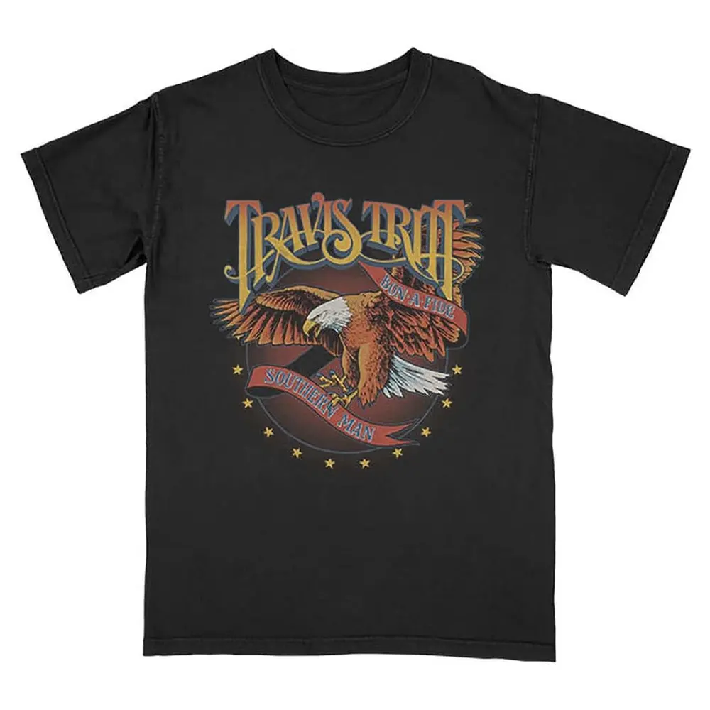 Travis Tritt Bona Fide Southern Man Graphic T-Shirt – Country Legend Vintage Tee Fan Merch