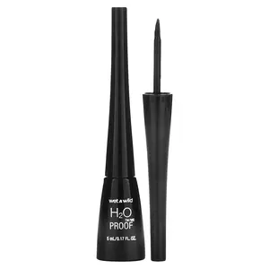 wet n wild H2OProof, Liquid Eyeliner, 879 Black, 0.17 fl oz (5 ml) wet n wild H2OProof, Liquid Eyeliner, 879 Black, 0.17 fl oz (5 ml)