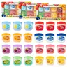 Fruit Moisturizing Lipstick Set - 24 Or 48 Pcs Natural Lip Balm, Lastin, Moisturizing, Soothing, and Repairing Dry Lips suitable for winter, Christmas's Gift idea For Families Organic Pomegranate Raspberry Lip Balm