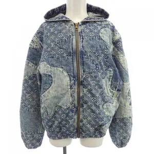 Pre-owned Louis Vuitton Denim Small Leather Goods Jacket