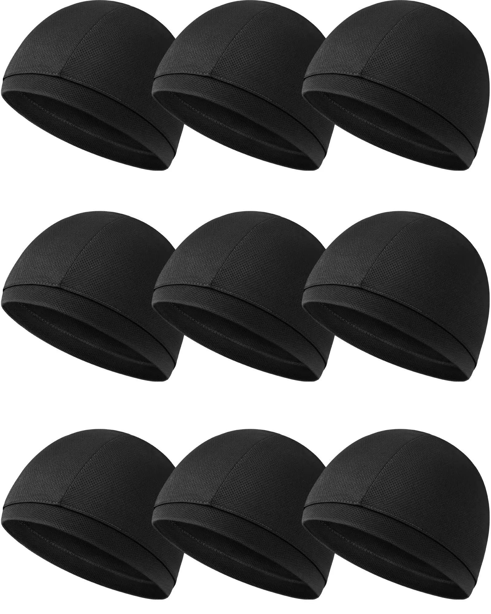 9 Pack Cooling Skull Cap Camo Sweat Wicking Liner Lightweight Cycling Running Hat Breathable Skullie Beanie for Men Women Under Helmet Summer Sports Gear TikTokShop Spring Glow Up