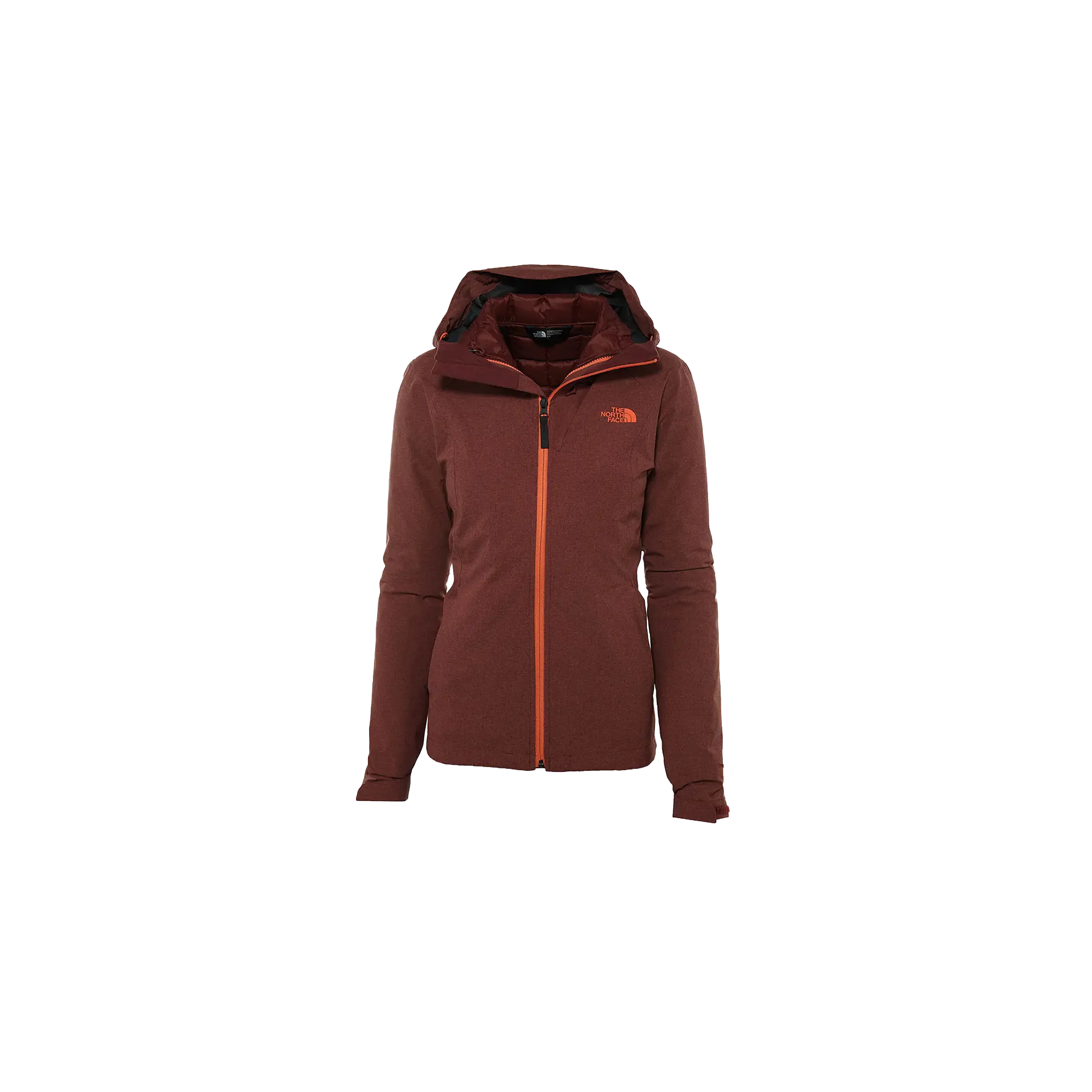 Thermoball Triclimate Jacket WMNS "Barolo Red Heather" A2TDK E0H