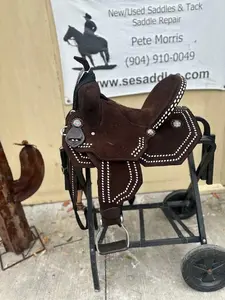 12 1/2" Silva Brazilian Lightweight Barrel Saddle
