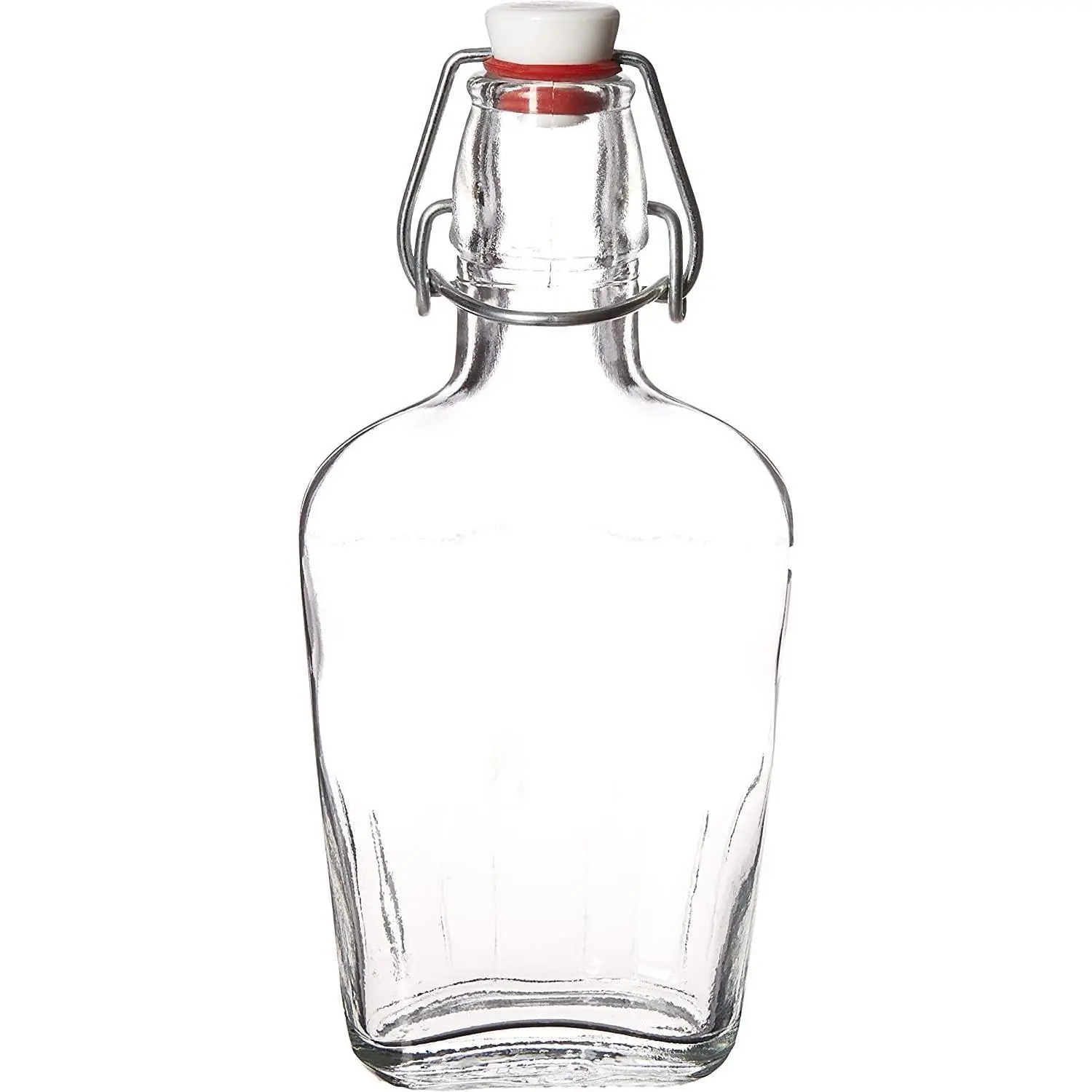 Pocket Flask, 8.5 oz, Clear