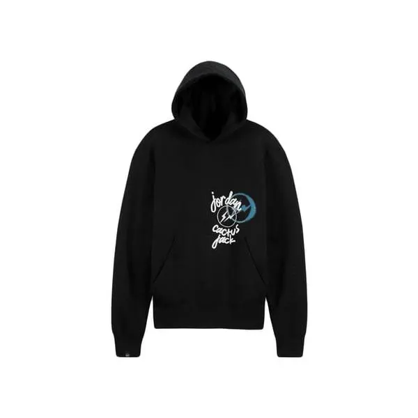 Travis Scott x Jordan x Fragment Hoodie Black
