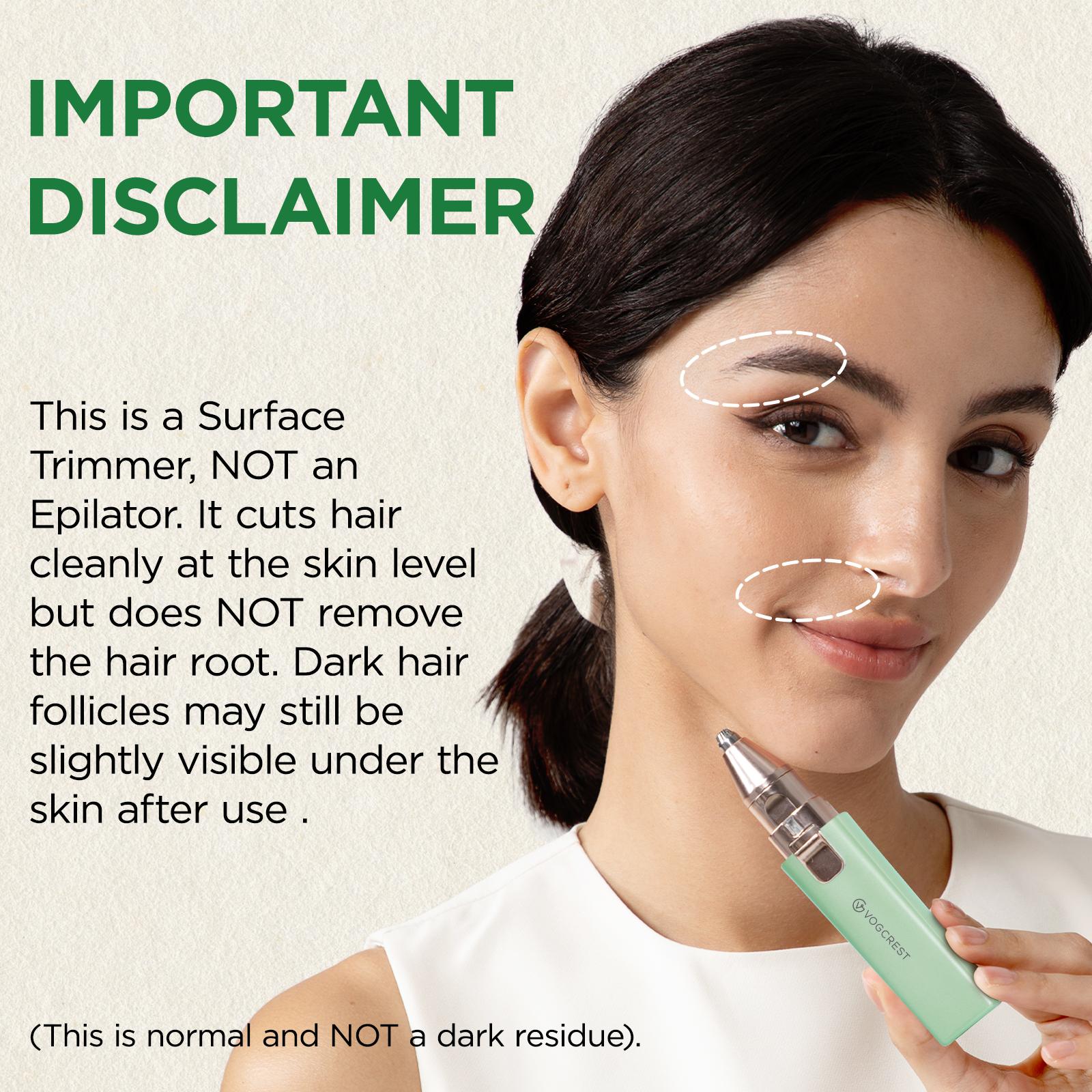 Eyebrow-Facial Hair Remover Women: Portable 2 in 1 Electric Shaver and Facial Trimmer - Rechargeable Eyebrow Lips Body Facial Razor Comfort