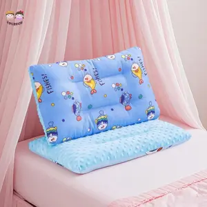 Baby Head Shaping Pillow Soft Breathable Double Sided Anti Flat Head Pillow Sleeping Support Pillow for Newborn Infant