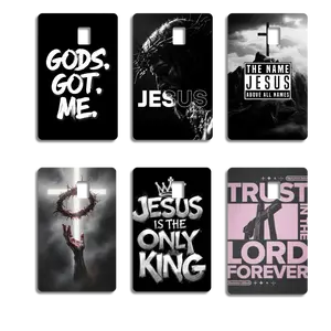 Christian Card Skin Stiker | Jesus Design Sticker | Faith Credit Card Skin | Waterproof Card Decal | Religious Gift