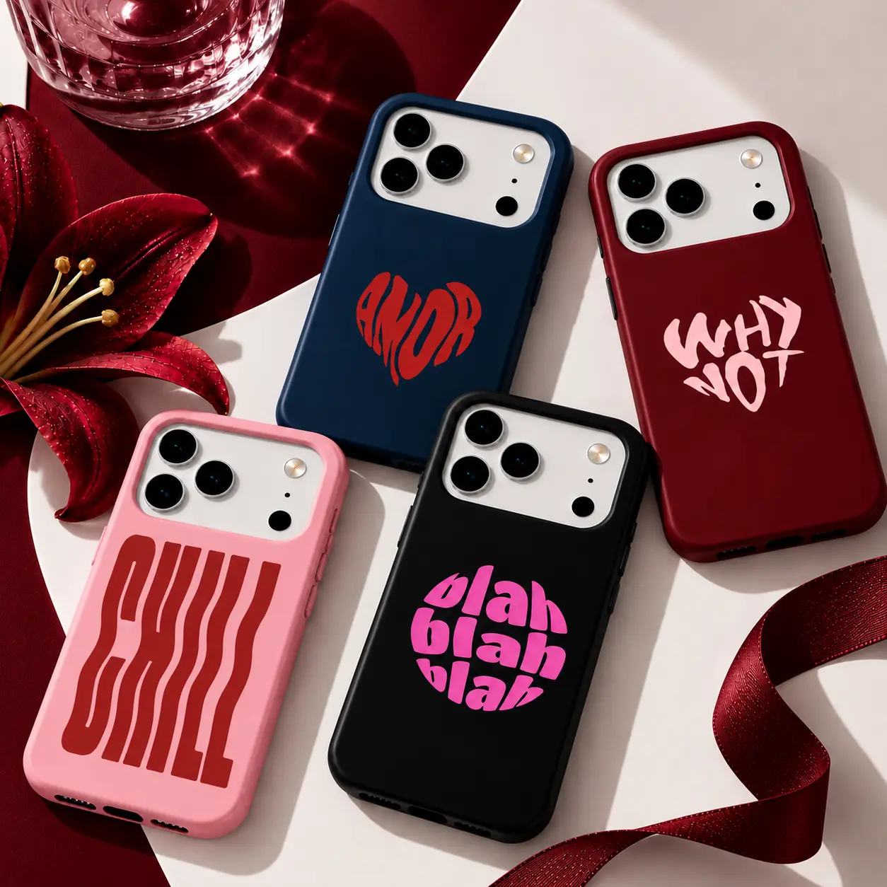 Personalized Love Phone Case, Custom Quote MagSafe Tough Cover