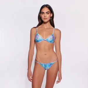 Emerald Python Bomba Bikini Top