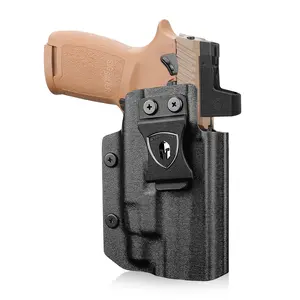 WARRIORLAND IWB Light-Bearing Kydex Holster for Sig P320 – Fits TLR-7 / TLR-7A / TLR-7 X / TLR-7 X HL-X Lights, Optic Cut, Adjustable Cant & Posi-Click Retention, Right Hand