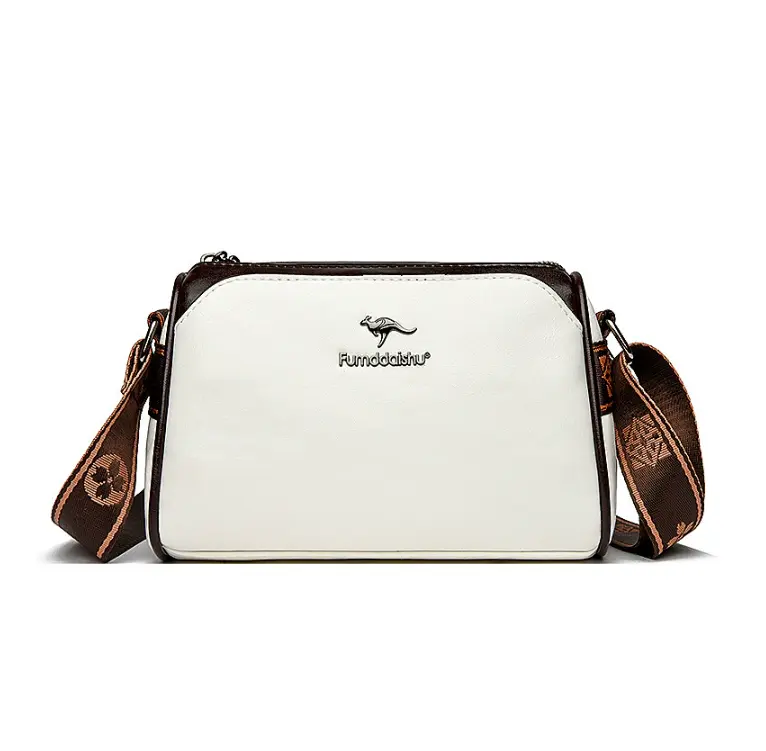 2025 New Women'S Crossbody Bag, Solid Color Pillow-Shaped Shoulder Bag with Adjustable Strap, Zipper Closure, Polyester Lining,