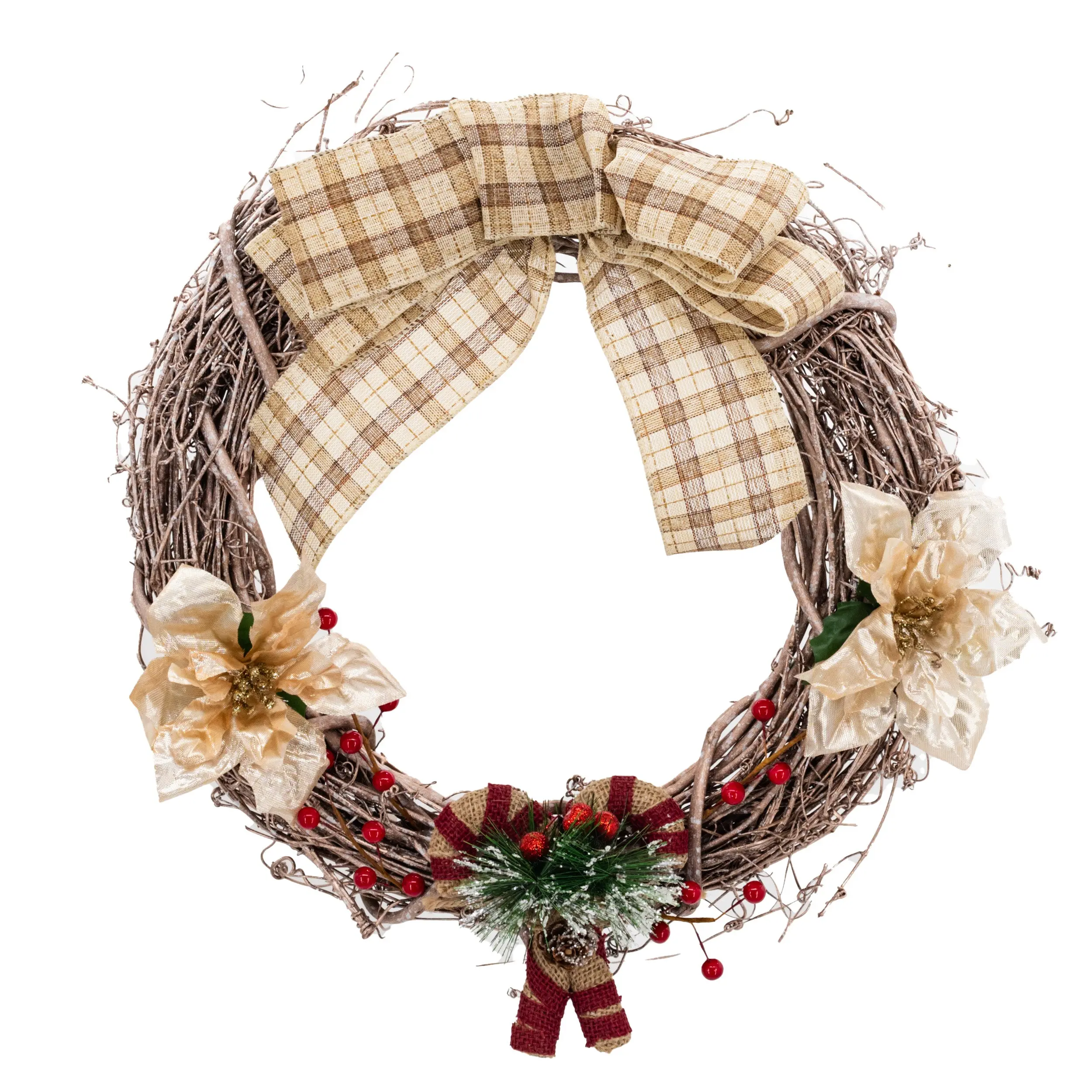 SALE | Rustic Country Style Christmas Wreath | KJ Made