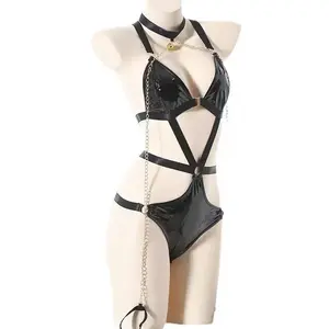 Women's Adjustable Leather Fashion Corset Body Accessories Mardi Gras Costumes Valentine's Day Sexy Lingerie SM uniforms