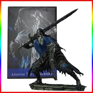 14CM Dark Souls Artorias Action Figure Anime Game Character Model Toy Collectible Gift for Fans Standing Sculpture PVC Statue