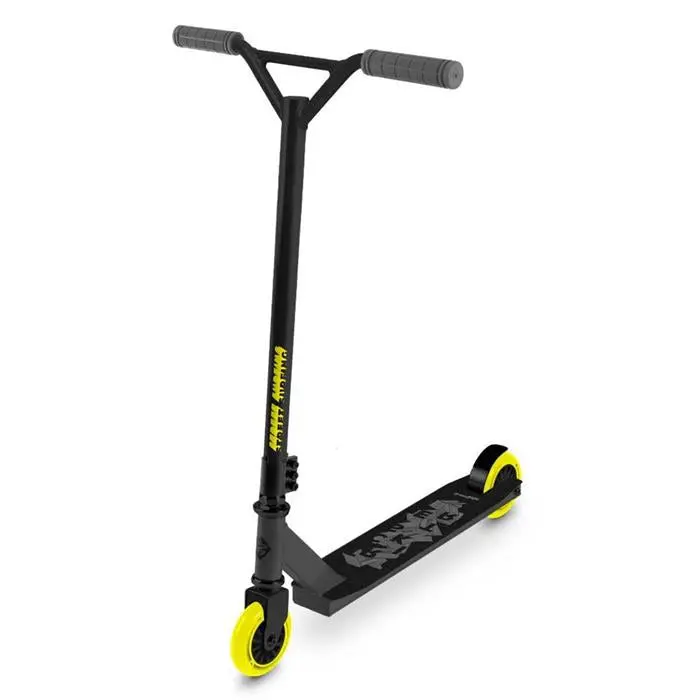 Street Surfing Stunt Kick Trick Scooter Trickster Yellow Dawn - Youth Kids
