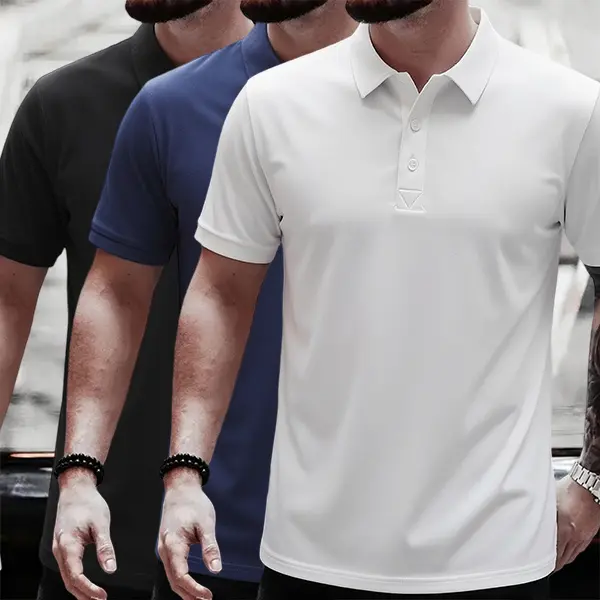 Black + Dark Blue + White