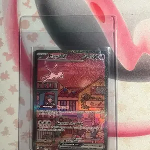 Whole 151 Promo Set Mew EX Mewtwo EX - Pokémon Trading Card with Restart Ability and Genome Hacking Feature