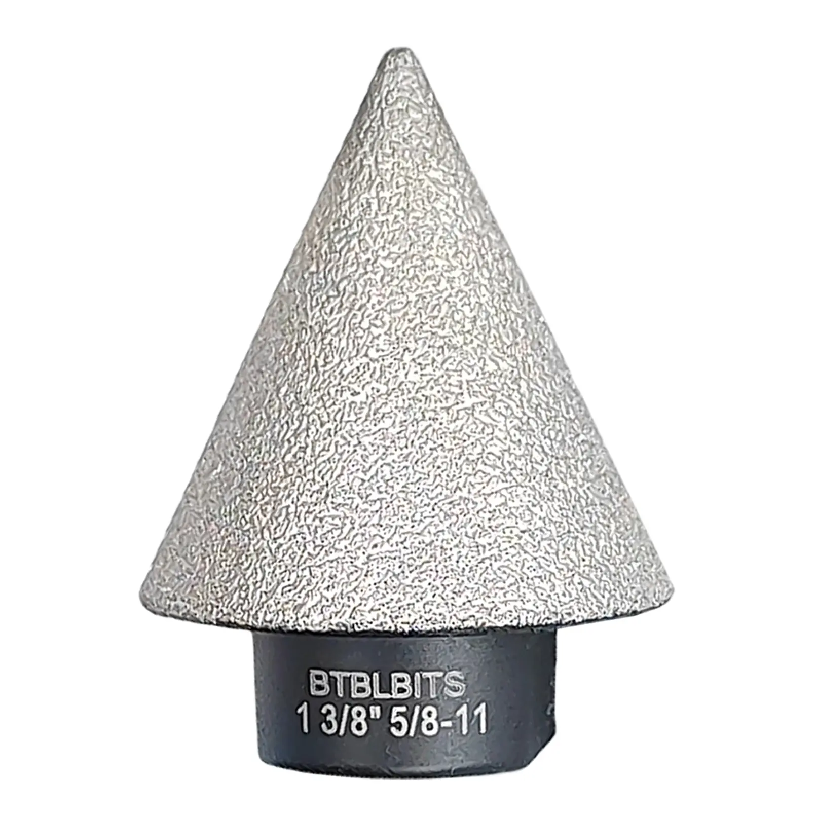 BTBLBITS Diamond Beveling Chamfer Countersink Bit Set - 1-3/8 inches (35mm) Diamond Abrasive Cutting Attachment, 5/8"-11 Thread, for Marble Tile Countertop Hole Trimming, Beveled Edge Creation, Angle Grinder Accessory