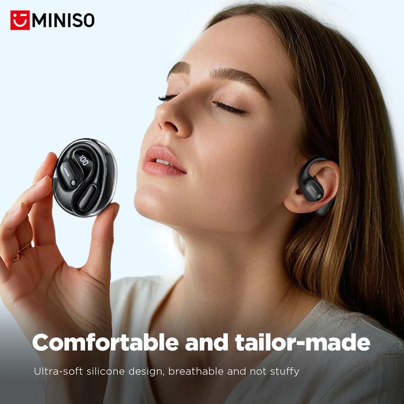 MINISO MS190 Wireless Headphones Bluetooth 6.0 Sport Earphone Built-in Microphone HIFI Sound Quality Earbuds