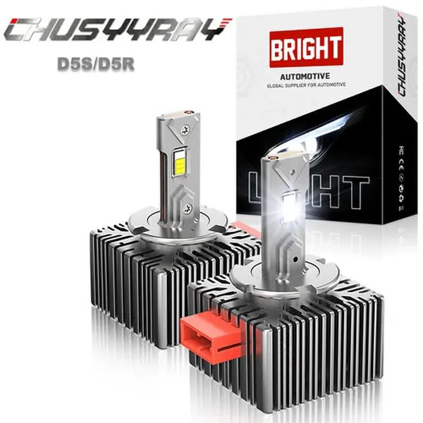 D5S LED Headlight Bulb Kits 38000LM Fit Chevrolet Silverado 1500 2016 2017 2018 Truck Led Headlamp Led Car Bulb Super Bright Led