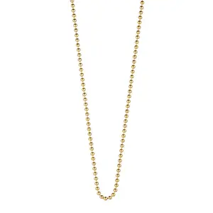 Ball Chains, Gold 14" to 30"