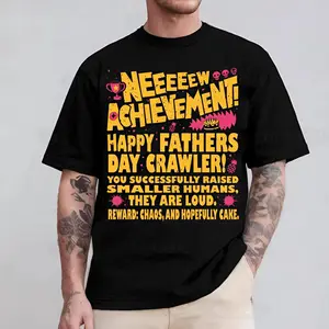 Dungeon Crawler Carl Fathers Day Unisex Shirt, Dad Achievement Tee, DCC Fan Shirts, Funny LitRPG Dad Gift, Booktok tee, Street Style Outfit, Menswear Clothing, Clothing for men, Gift for Boyfriend, Best Gift for Father dayShirt