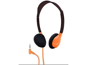 HamiltonBuhl Personal On-Ear Stereo Headphone, Orange Color, Wired Audio Headphone for Daily Listening (Phones & Electronics Accessory)