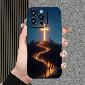 High Elasticity Tpu Anti-Drop Protection Phone Case, Full Edge Scratch-Resistant, Soft Skin-Friendly, Lightweight, Fits iPhone 17/16/15/14/13/12/x/XR/XS/8/7/plus Pro Max Series Cover