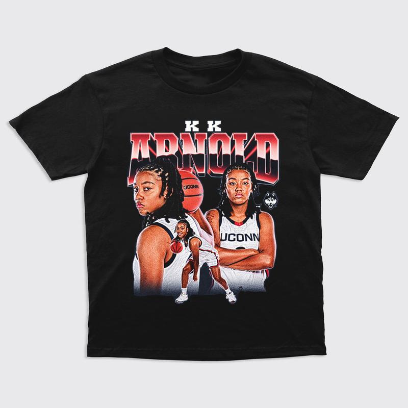 UConn Women's Basketball Kamorea Arnold Classic Graphic Cotton Crewneck TShirt