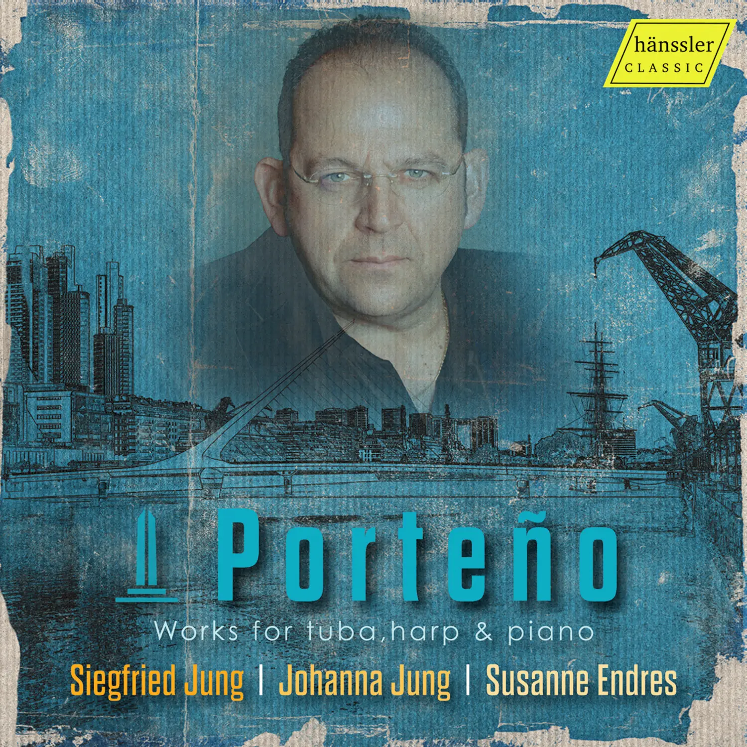 Siegfried Jung - Cespo, Gardel, Gardelin & Villoldo: Porteno - Works for Tuba, Harp & Piano  [COMPACT DISC - CD]