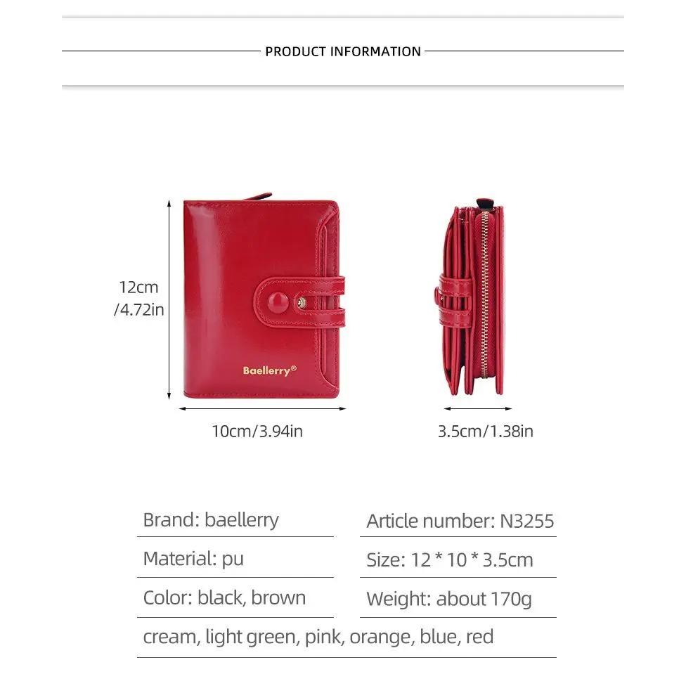 Women’s Slim Trifold RFID Blocking Waxed Leather Mini Wallets, Compact Purse with Coin Pocket & Card Holder for Students & Everyday Use (Sports & Outdoor Accessories) summerwins Women’s Slim Trifold RFID Blocking Waxed Leather Mini Wallets, Compact Purse with Coin Pocket & Card Holder for Students & Everyday Use (Sports & Outdoor Accessories) summerwins