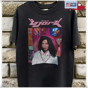 HOT Vintage Bjork Tour 1996 Unisex T-shirt Size S-5XL