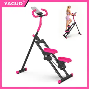 【New Arrival】 Stair Stepper with Handlebar, Extended Step Range Climber Machine for Legs & Core Workout, Home Fitness Equipment, High-Aesthetic Sports Gear, Women Exercise Machine