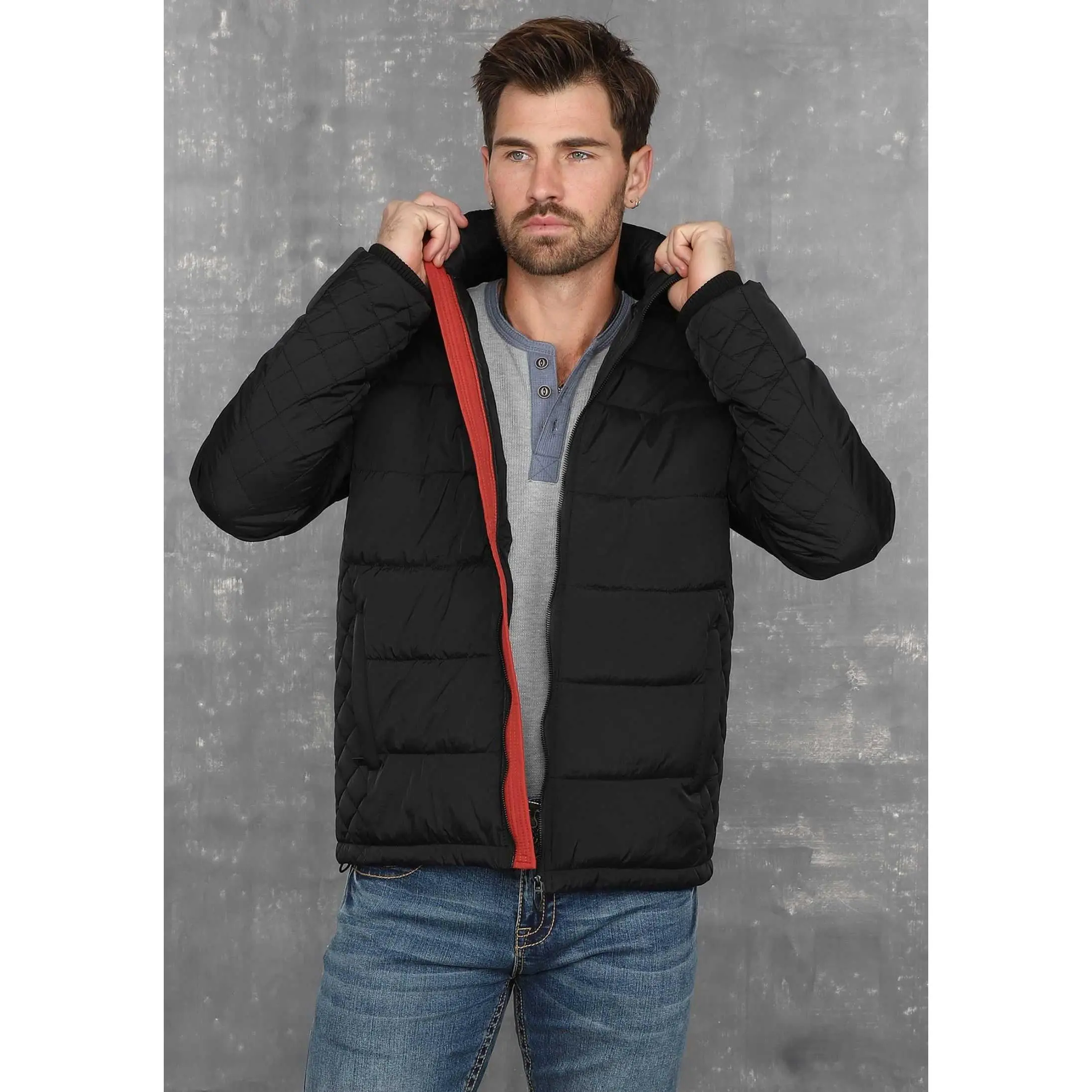 Men's Puffer Hoodie Jacket