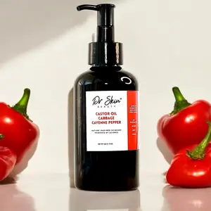 Castor oil with Cayenne Pepper and Cabbage Moisturizing Comfort