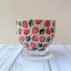 Strawberry Berry Ceramic Bowl