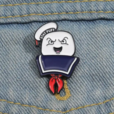 Cartoon Ghost Design Brooch, Cute Ghost Brooch, Fashion Accessories for Women & Men, Brooch Pins, Enamel Pin, Lapel Pin, Alloy Brooch Pin Suitable for Backpacks, Jeans, Scarves, Hats Decoration, Hat Clip