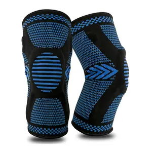 Knee support brace with side stabilizers and patella gel pad, providing maximum knee pain support and fast recovery for both men and women