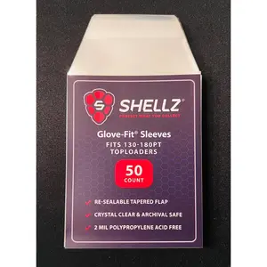 Glove-Fit Sleeve Toploader 130PT-180PT