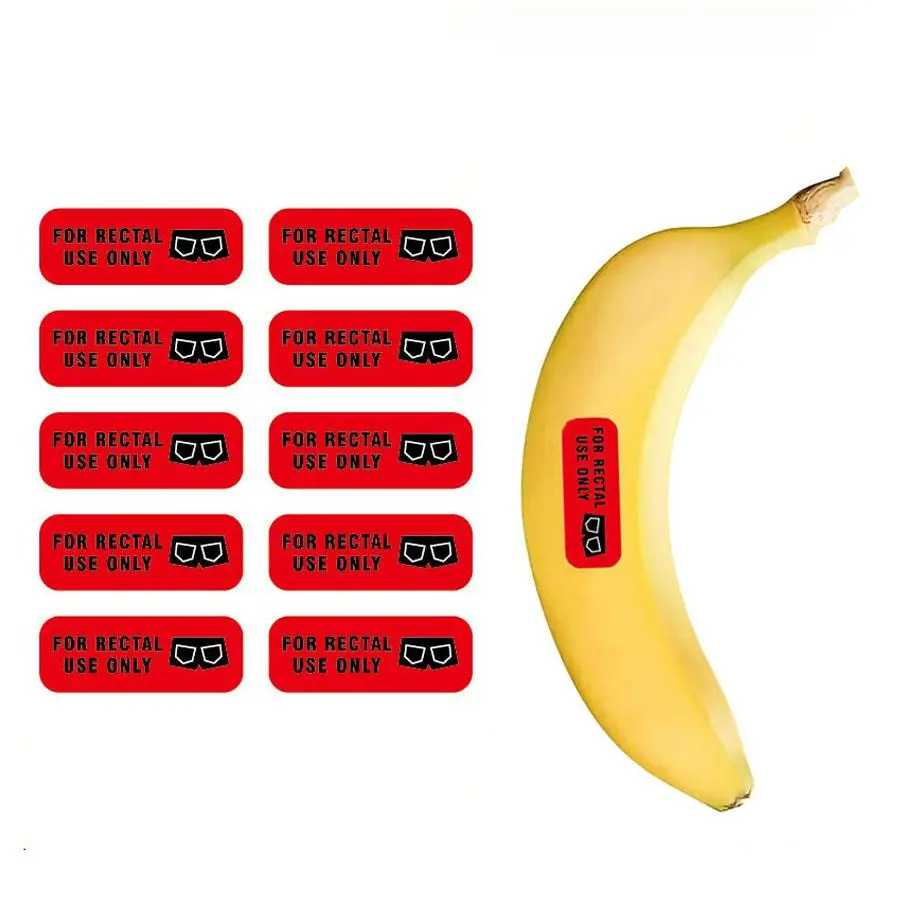 Rectal Use Only Sticker, 200pcs/set Waterproof Sticker, Self Adhesive Striking Font Label, High Adhesive Stickers, Sticky Label, Self Adhesive Labels