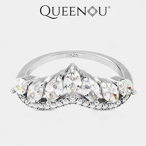 【941】New Year Promo Moissanite Mania Escaped Princess Cubic Zirconia Ring
