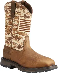 Ariat Men's Workhog&Reg; Patriot Camo Boot Square Toe - 10023100
