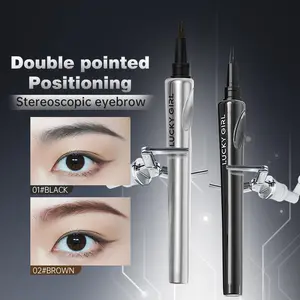 MAYCHEER Eyebrow Pens for Women 12H Waterproof Long-Lasting Microblading Brow Pencils with Hair-Like Strokes for All-Day Eye Makeup