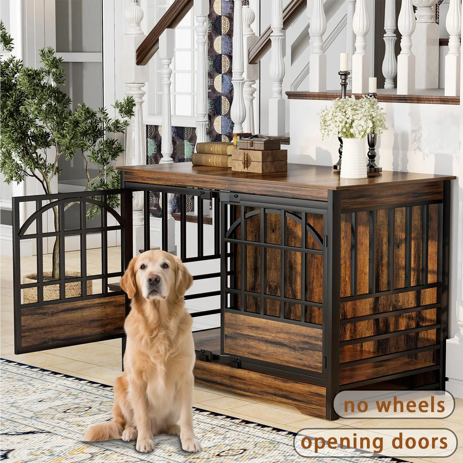 Retro Brown - 52"L x 28.4"W x 35.5"H