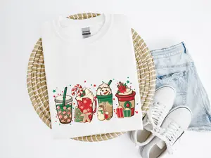 Snowman Latte Shirt Crew