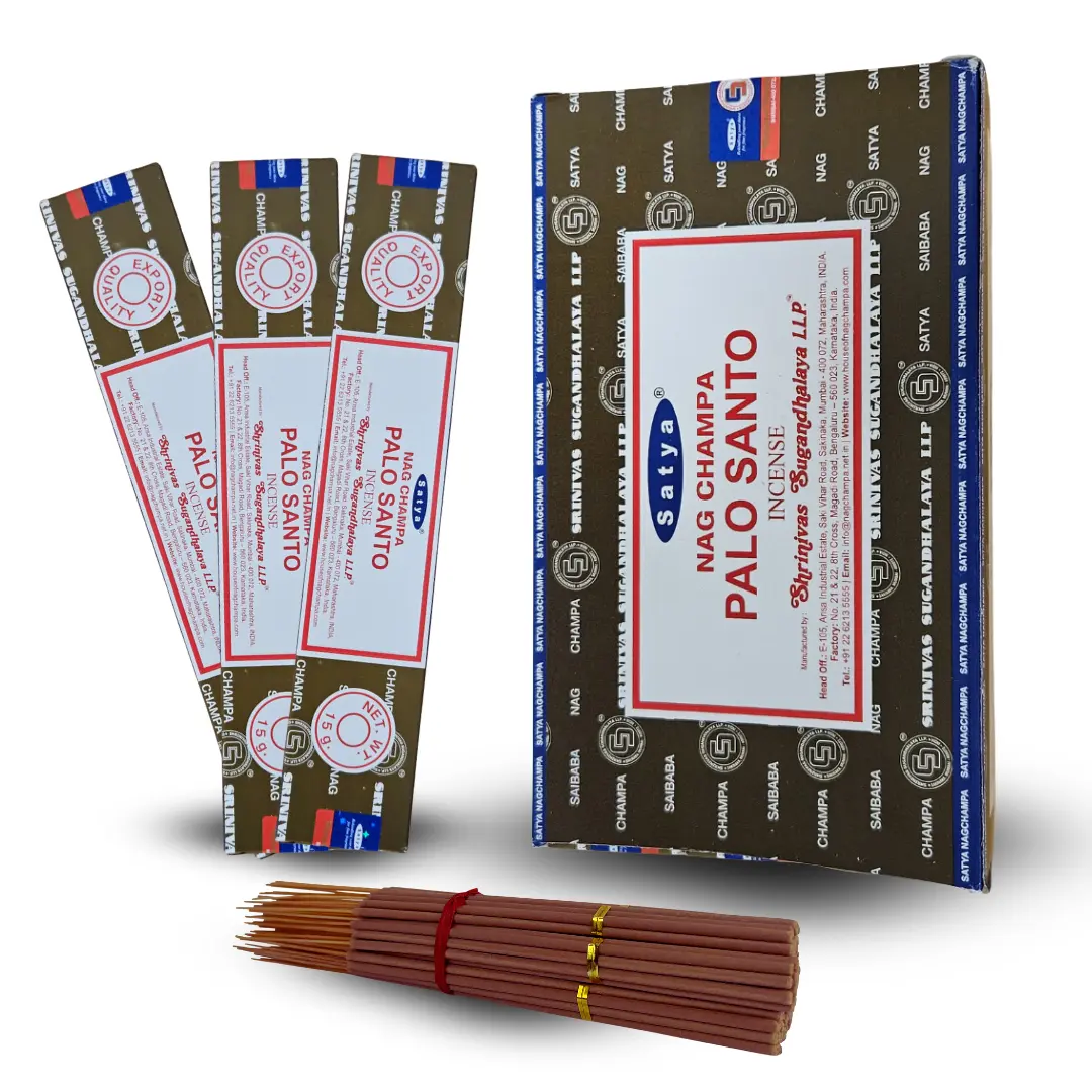 Satya Palo Santo Incense 14 Sticks Satya Palo Santo Incense 14 Sticks
