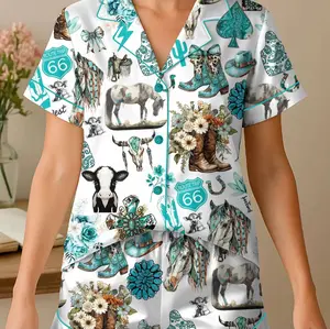 Music pajamas, gift for fans, Pajamas set, gift for her, set for women, Loungewear set women