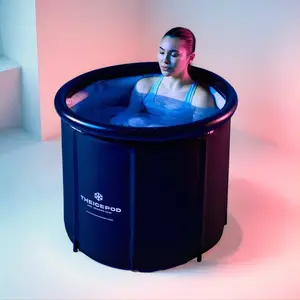 The IcePod, Portable & Affordable Cold Bath Recovery Tub - Improve Muscle Soreness, Poor Sleep, Low Mood